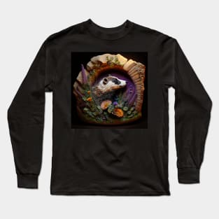 Terracotta Badger Long Sleeve T-Shirt